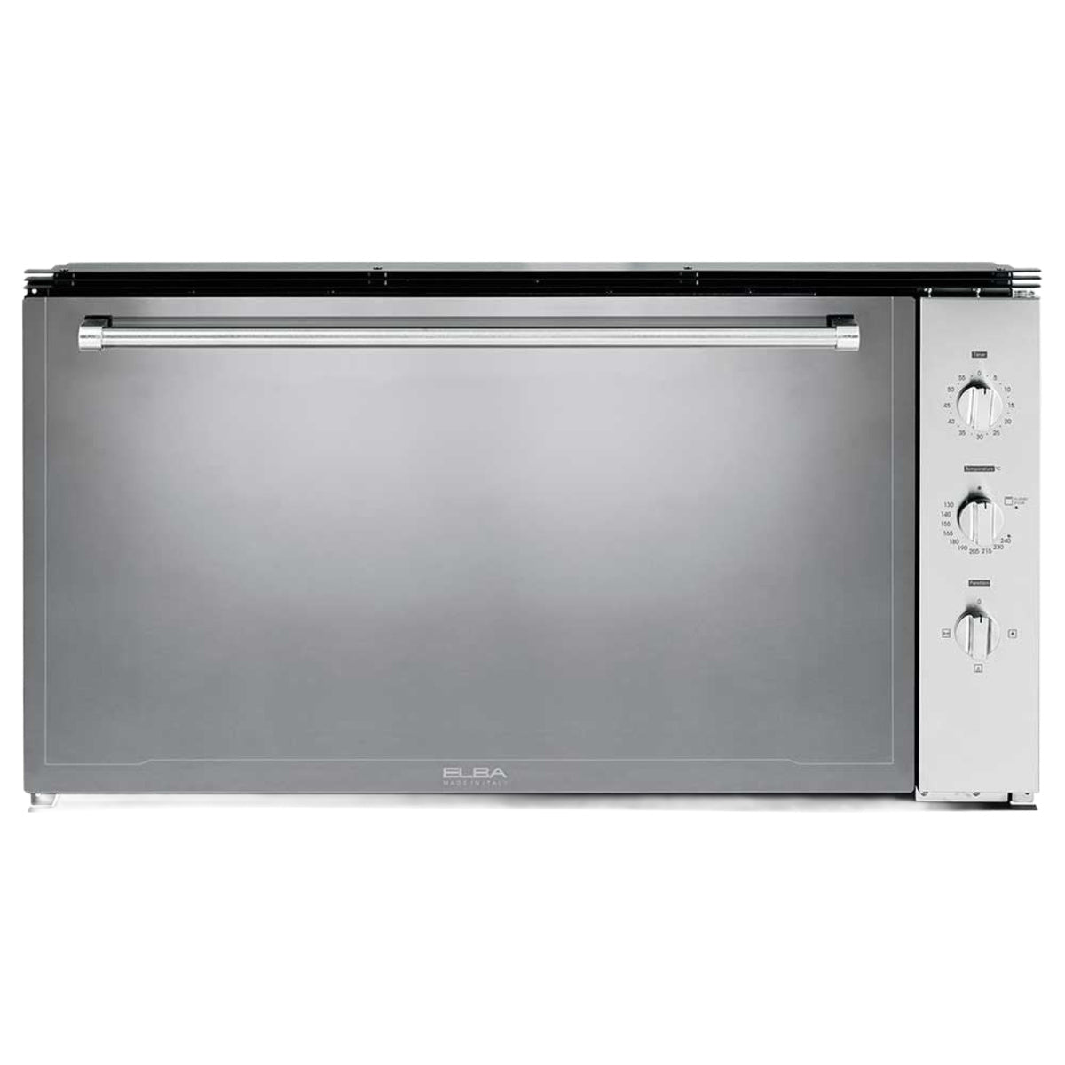 Elba Built in Oven Gas, Stainless Steel with Cooling Fan, 90Cm - 109-50 XN