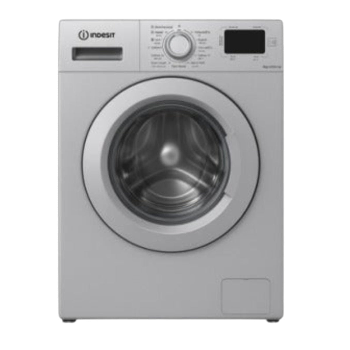 Indesit Front Load Washing Machine A+++, 8KG, 1200RPM, 15Programs, Silver - MINF 08121S SMJ