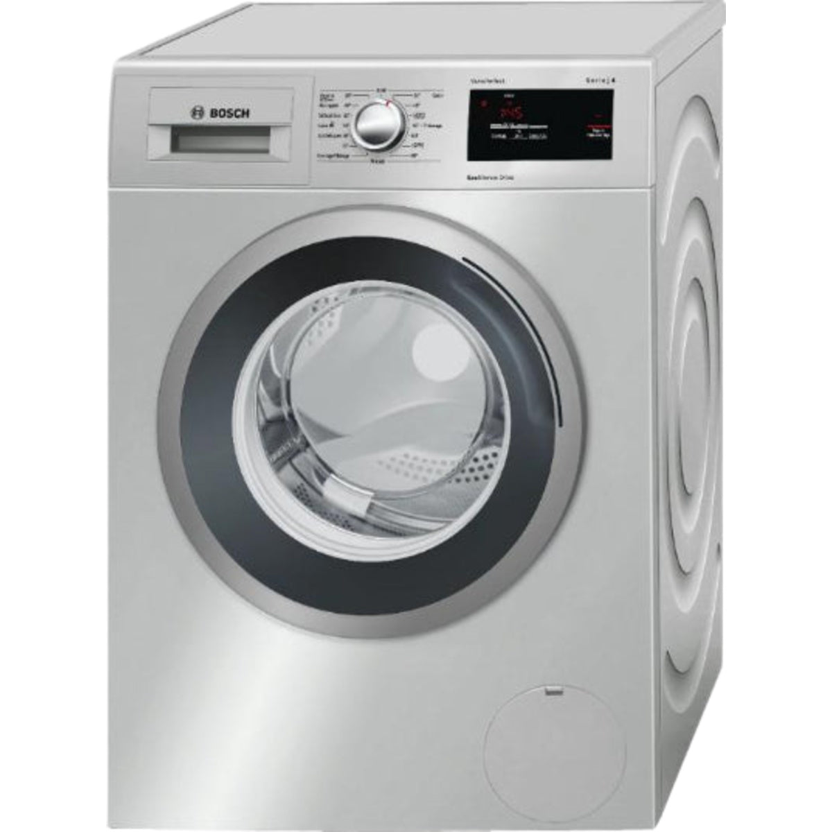 Bosch Front Load Washing Machine A+++, 8KG, 1380RPM, Silver Inox - WAN280X0FF