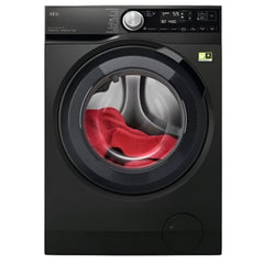 AEG Front Load Washing Machine A+++, 8KG, 1400RPM, Matt Black - LF7384U4B