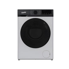 Samix Front Load Washing Machine A+++, 8KG, 1400RPM, Silver - SNK-WM8KGS