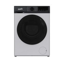 Samix Front Load Washing Machine A+++, 10KG, 1400RPM, Silver - SNK-WM10KGS