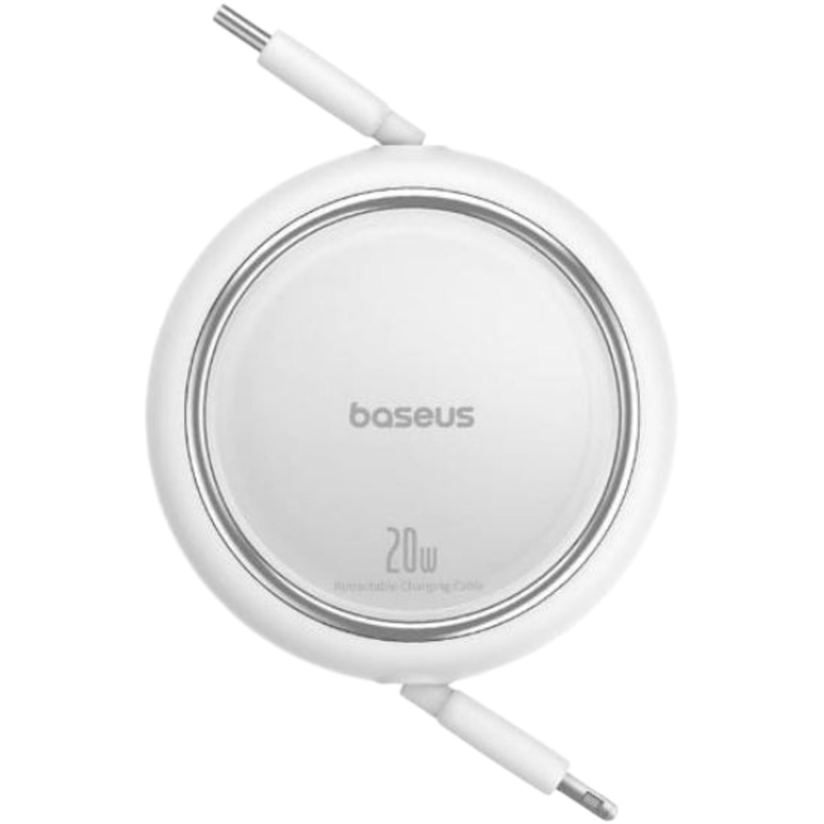 Baseus Free2Pull Retractable USB-C to Lightning Cable 20W 1m Moon White - P10364501211-00
