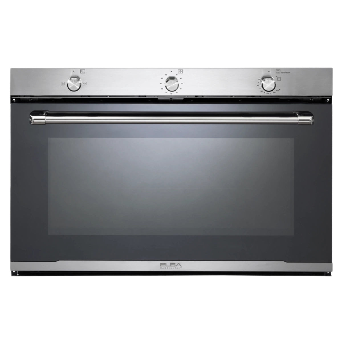 ELBA Built in Gas Oven, 90Cm, with Fan, Inox - 140 -G94F