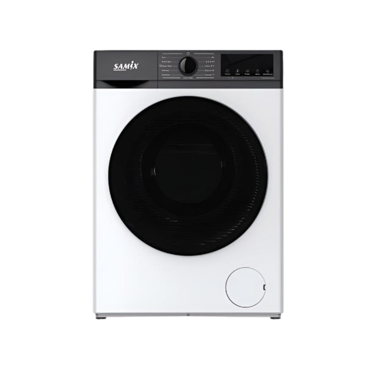Samix Front Load Washing Machine A+++, 8KG, 1400RPM, White - SNK-WM8KGW
