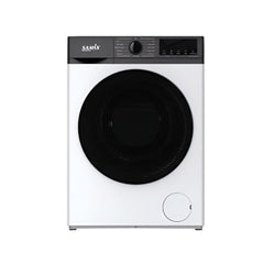 Samix Front Load Washing Machine A+++, 8KG, 1400RPM, White - SNK-WM8KGW