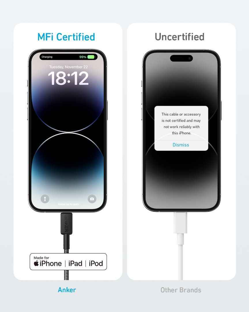 Anker 322 USB-C to Lightning Cable ( Braided) Anker 322 USB-C to Lightning Cable ( Braided)
