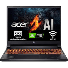 Acer Nitro V 16 (2024) Anv16 New 8gen Amd Ryzen 7 8845hs 8 Cores W/ Ddr5 Memory & Nvidia Rtx 4060 8gb & 16" Ips 165hz Display Black - CompuMe