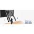 SilverStone ARM13 (Black) Single Monitor Arm with Mechanical Spring Design & Versatile Adjustability