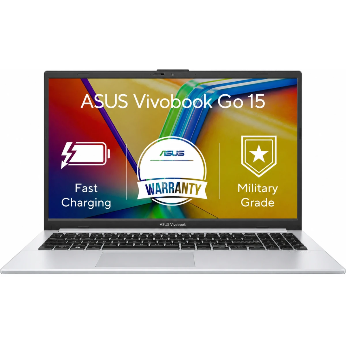ASUS Vivobook 15 E1504GA (2024) 13th Gen Intel Core i3 8-Cores w/ Fast Charge & Windows 11 Pre-Installed - Cool Silver