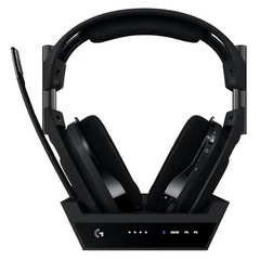 Logitech Astro A50 X Lightspeed Wireless Gaming Headset + Base Station - Black - White