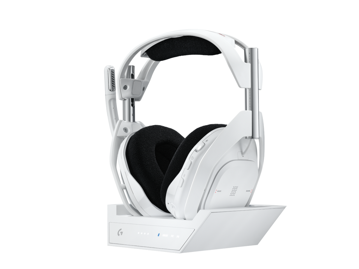 Logitech Astro A50 X Lightspeed Wireless Gaming Headset + Base Station - Black - White