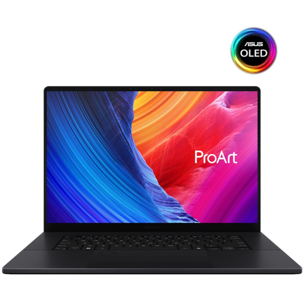 ASUS ProArt P16 16" 4K (3840 x 2400) OLED Touch 60Hz, AMD Ryzen AI 300 Series Ryzen™ AI 9 HX 370, Nvidia RTX 5070 8GB GDDR7, 64GB LPDDR5X, 2TB M.2 PCIe NVMe Gen4, Windows 11 Home - Black Gaming Laptop w/ Bag | H7606WP-ME033W |