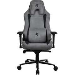 Arozzi Vernazza Supersoft Upholstery Material Has A Unique Velvety Texture That Is Fluid Repellant & Breathable Memory Foam Lumbar Support 4d Armrest Anthracite