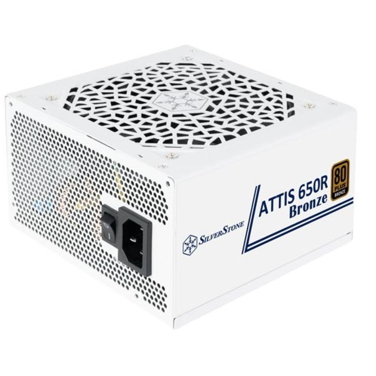 SilverStone SST-AT650R-BF-WBW ATTIS 650R AT650R white 650w 120mm power supplies Bronze