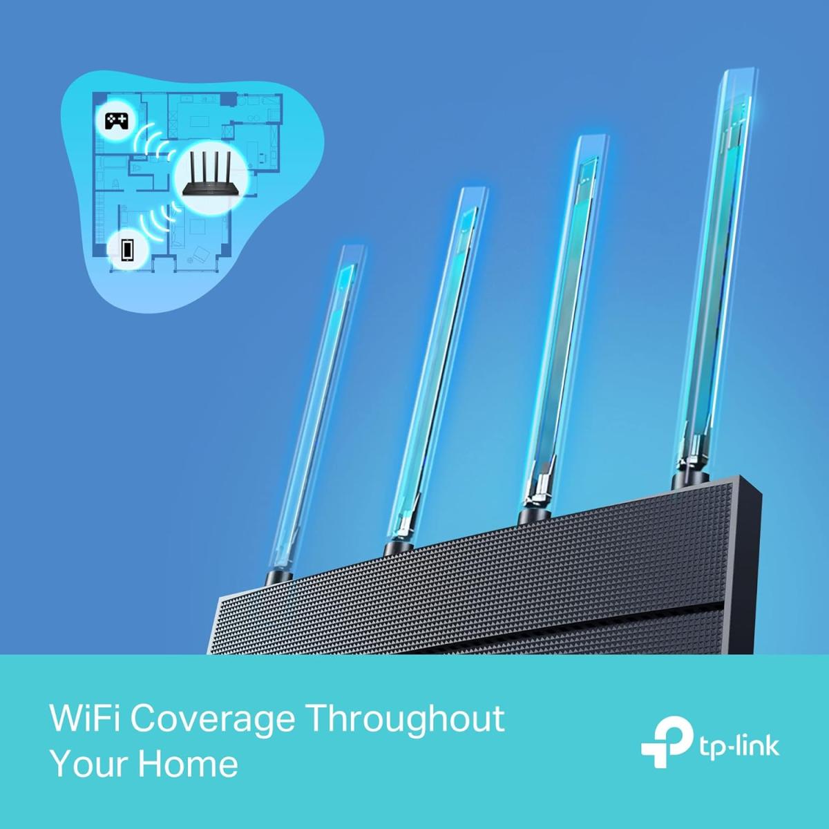 TP - Link to 1000 wireless router for network connectivity