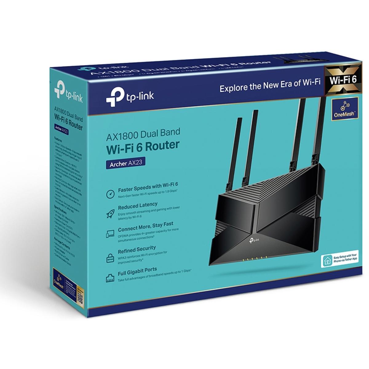 TP - Link AX1800 4K wireless Wi - Fi networking for network connectivity