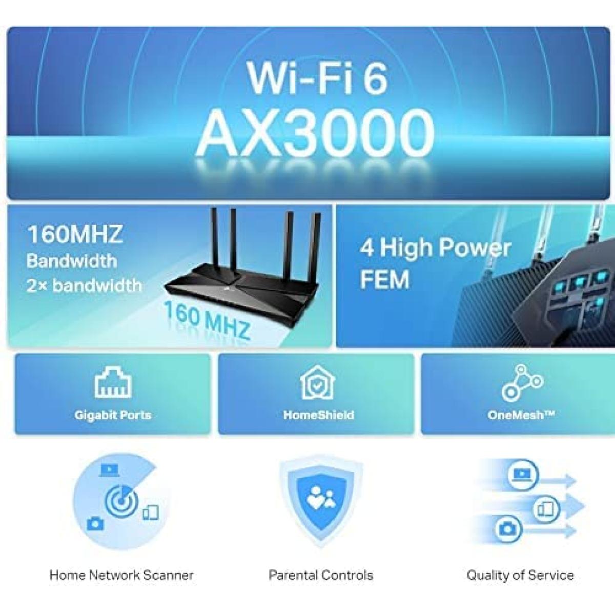 Tp Link AX3000 networking for network connectivity