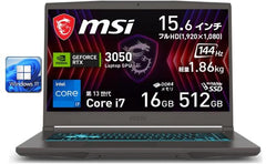 Msi New Thin B13uc Gaming (2023) 13gen Intel Core I7 10 Cores W/ Nvidia Rtx 3050 4gb & 144hz Display W/ Windows 11 Pre Installed Grey