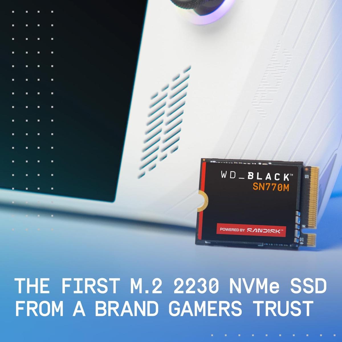 Western Digital NVMe laptop for portable computing