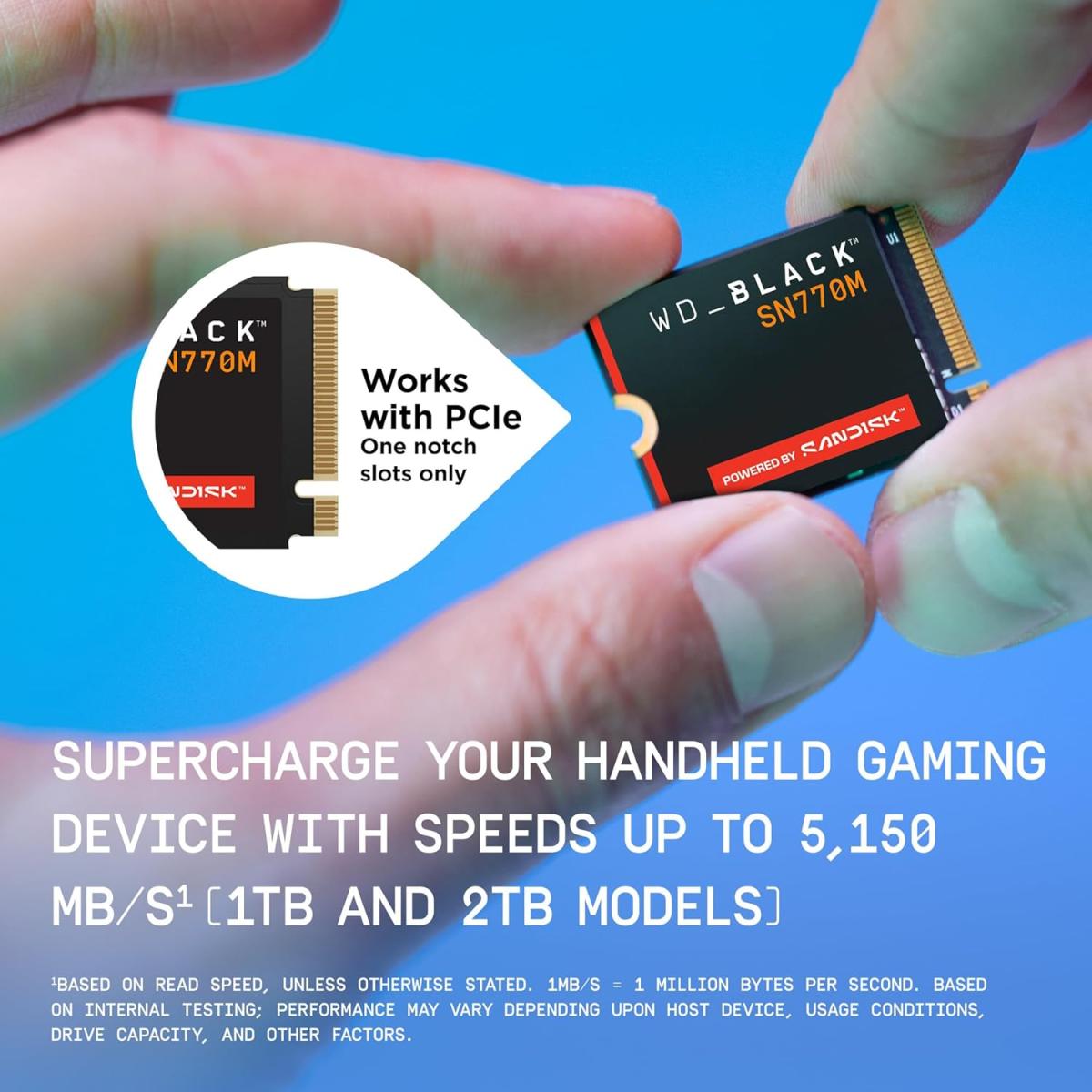 Western Digital NVMe laptop for portable computing
