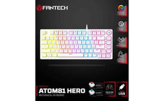 Fantech RGB gaming keyboard for computer setup