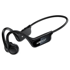 ACEFAST N10 Bone Conduction Wireless Earphones - 8 GB, Bluetooth 6.0, IP68, Black