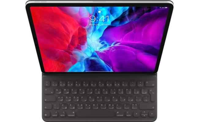 Apple MXNL2AB Smart Keyboard Folio for 12.9-inch iPad Pro, 4th Generation, Grey | MXNL2AB/A,(Open Box)