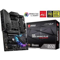 Msi Mpg B550 Gaming Plus Am4 Amd B550 Sata 6gb/s Usb 3.0 Atx Amd Motherboard