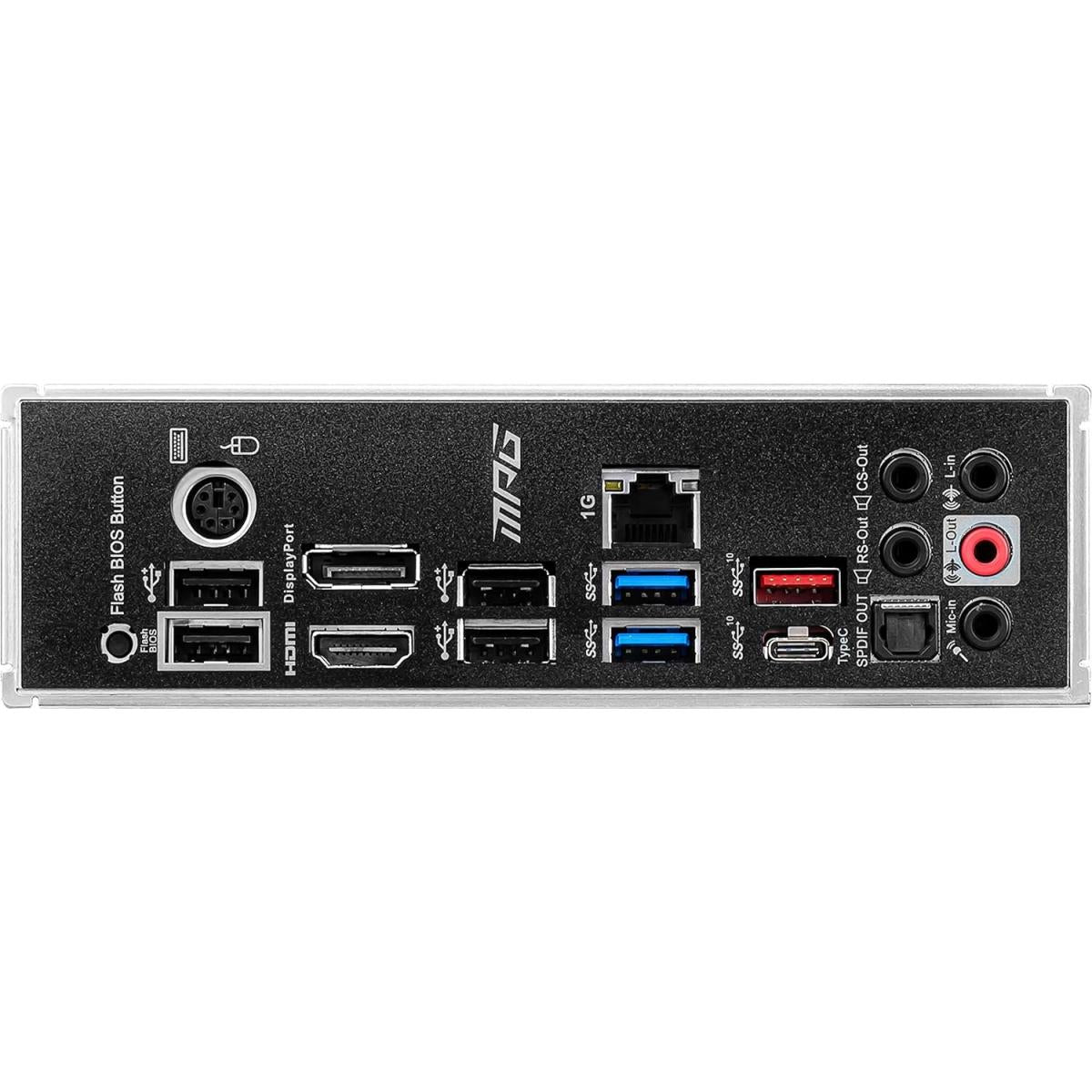MSI MPG B550 USB 3.0 SATA motherboard for desktop computer builds