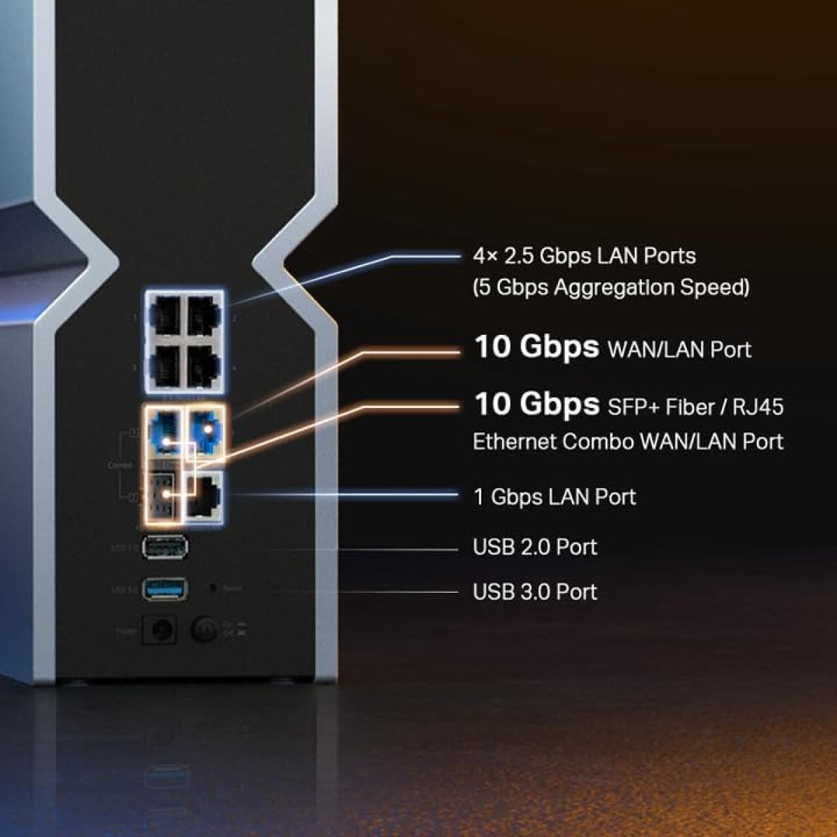 TP - Link wireless router for network connectivity