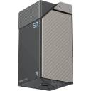 Powerology Power Bank, 50000mAh, 3.7V, 185Wh Battery Power, 65W Power Station, Display Panel, Built-In Safeguards, Patented Design, Black