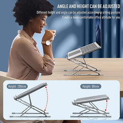 N8 Multifunction Creative Stand Aluminum Alloy Portable For Laptop, Tablet