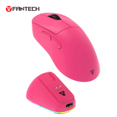 Fantech Wg14e Yari E Ergonomic Wireless Gaming Mouse Pink