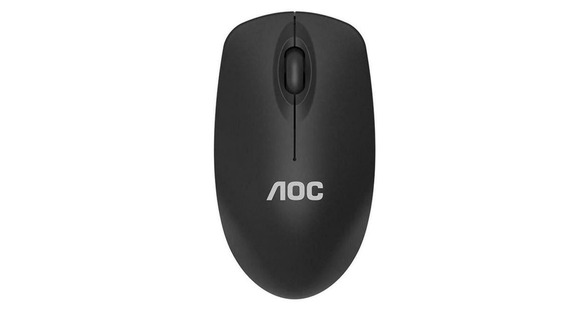 AOC MS320 Wireless Mouse, WIRELESS MOUSE 2.4GHZ USB RECEIVER, 1600 DPI.