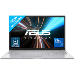 ASUS Vivobook 15 (2025) F1504 Intel Core 7 10-Cores Fast Charge Better Sound Military-Grade Standard & Backlit Keyboard , Cool Silver