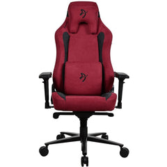 Arozzi Vernazza Supersoft Upholstery Material Has A Unique Velvety Texture That Is Fluid Repellant & Breathable Memory Foam Lumbar Support 4d Armrest Bordeaux - CompuMe