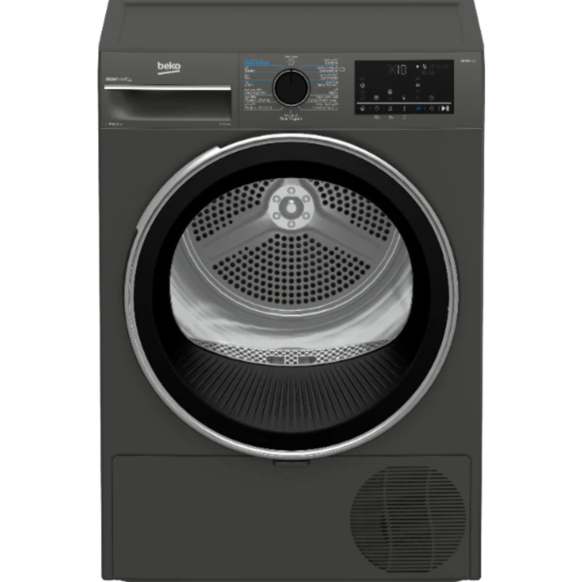 Beko Heat Pump Dryer A+++, 8KG, 15Programes, Silver - B5T68254MG