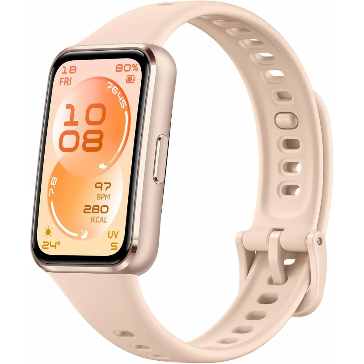 HUAWEI Band 11 Health and Fitness Tracker, Smart Watch, 24/7 Health Intelligence, HRV, Sleep Tracking, Stress Monitor, Emotional Wellbeing, Ultra-Slim, iOS & Android, Up to 14 Days Battery Life, Beige