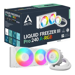 Arctic Freezer III Pro 240 A-RGB White Multi Compatible All-in-One CPU Liquid Cooler