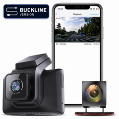 Hikvision AE-DC4328-K5 2-Channel 1440P + 1080P Dash Camera – BUCKLINE