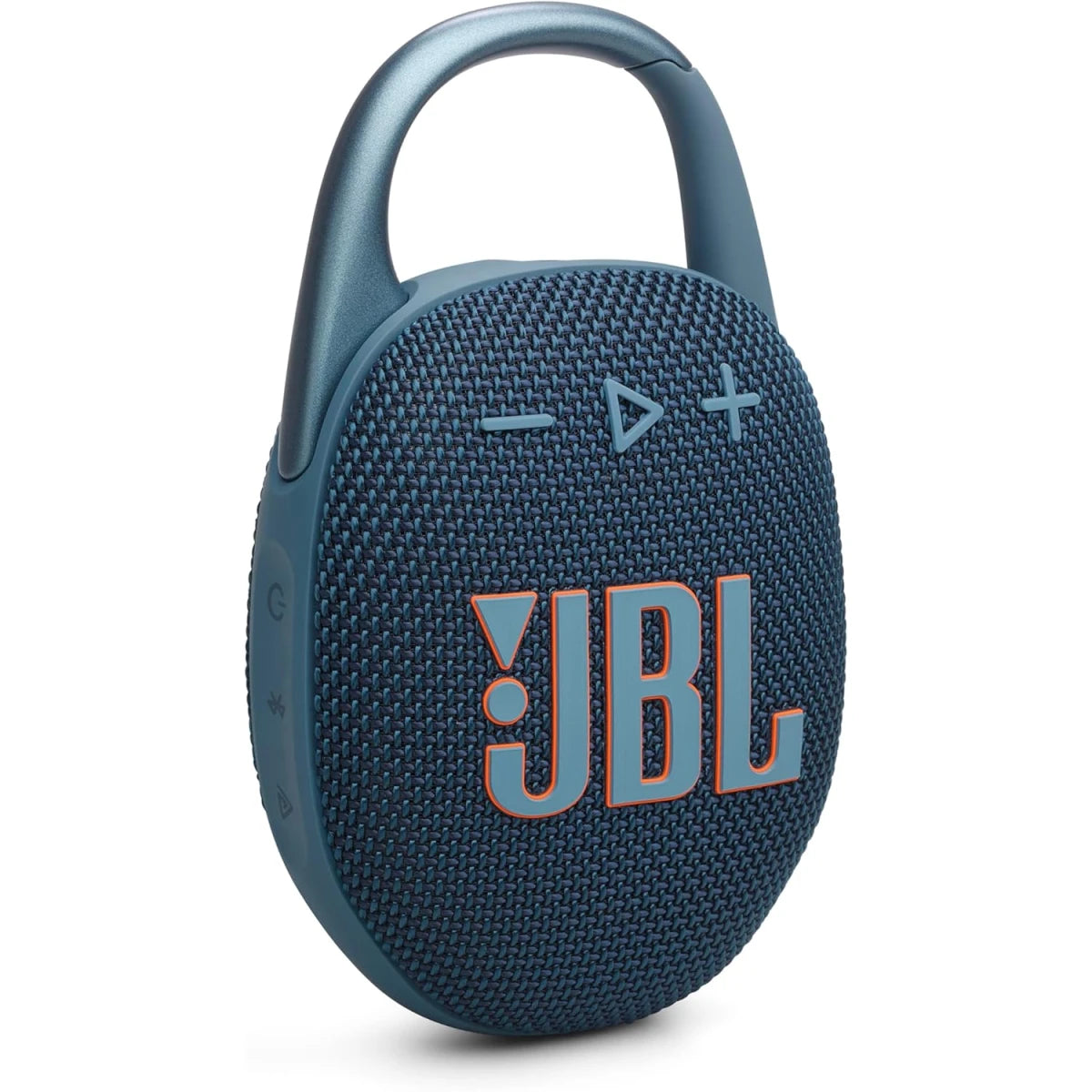 JBL Clip 5 - Ultra-Portable, Waterproof & Dustproof Bluetooth Speaker, Big Pro Sound with Punchy bass, Integrated Carabiner, Up to 12 Hours of Play, Made in Part with Recycled Materials , Blue