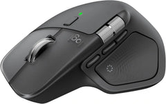 Logitech MX Master 4 Ergonomic Wireless Mouse - Graphite - Advanced Performance Haptic Feedback - Ultra-Fast Scrolling with haptic feedback