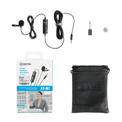 Boya By-m1 Omnidirectional Lavalier Microphone Original