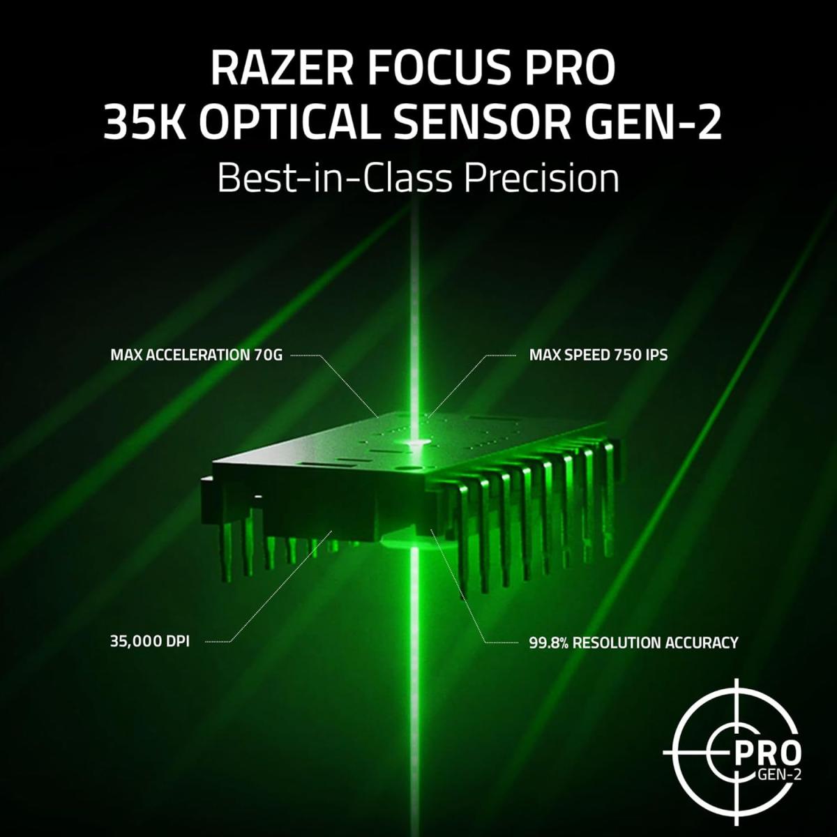 Razer Basilisk V3 35k Wired Gaming Mouse, Right Handed, Focus Pro 35k Optical Sensor Gen 2, 35000 Max Dpi, Optical Mouse Switches Gen 3, 4 Way Razer Hyperscroll Tilt Wheel, Black Razer Basilisk V3 35k Wired Gaming Mouse, Right Handed, Focus Pro 35k Optical Sensor Gen 2, 35000 Max Dpi, Optical Mouse Switches Gen 3, 4 Way Razer Hyperscroll Tilt Wheel, Black