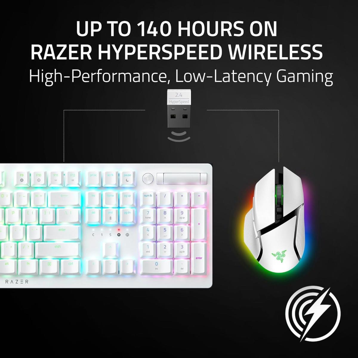 Razer wireless gaming mouse for computer setup