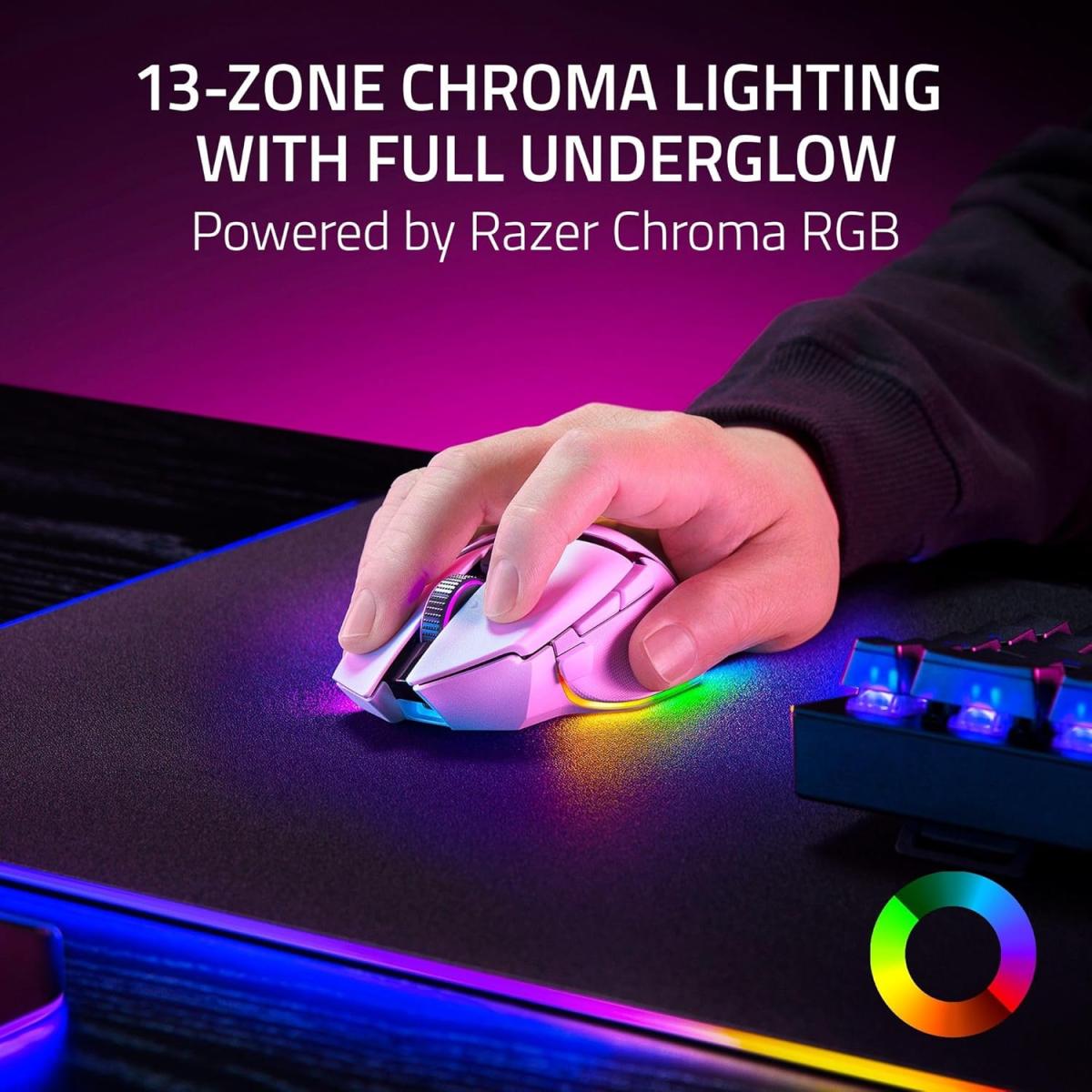 Razer wireless gaming mouse for computer setup