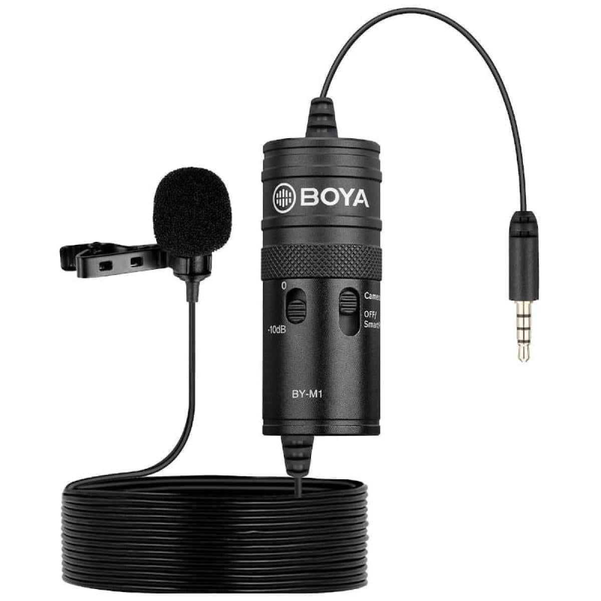 BOYA BY-M1 Lavalier Microphone Micro-Cravate BOYA BY-M1 Lavalier Microphone Micro-Cravate