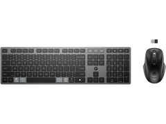 HP 725 Multi-Device Rechargeable Wireless Keyboard and Mouse Combo
