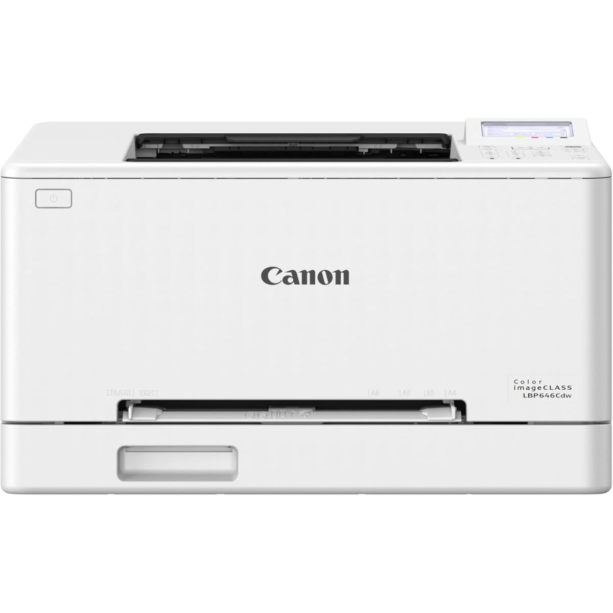 Canon I Sensys Lbp646cdw A4 Color Laser Wireless & Duplex Printer For Home & Office Up To 26 Ppm White